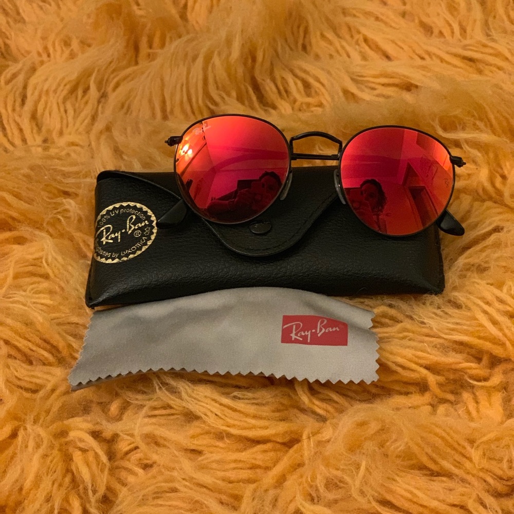 Ray Ban Round RB3447 Unisex Sunglasses